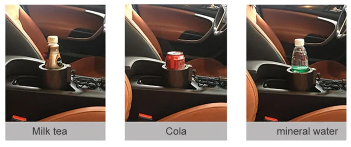 2 in 1 Electric Car Cup Holder